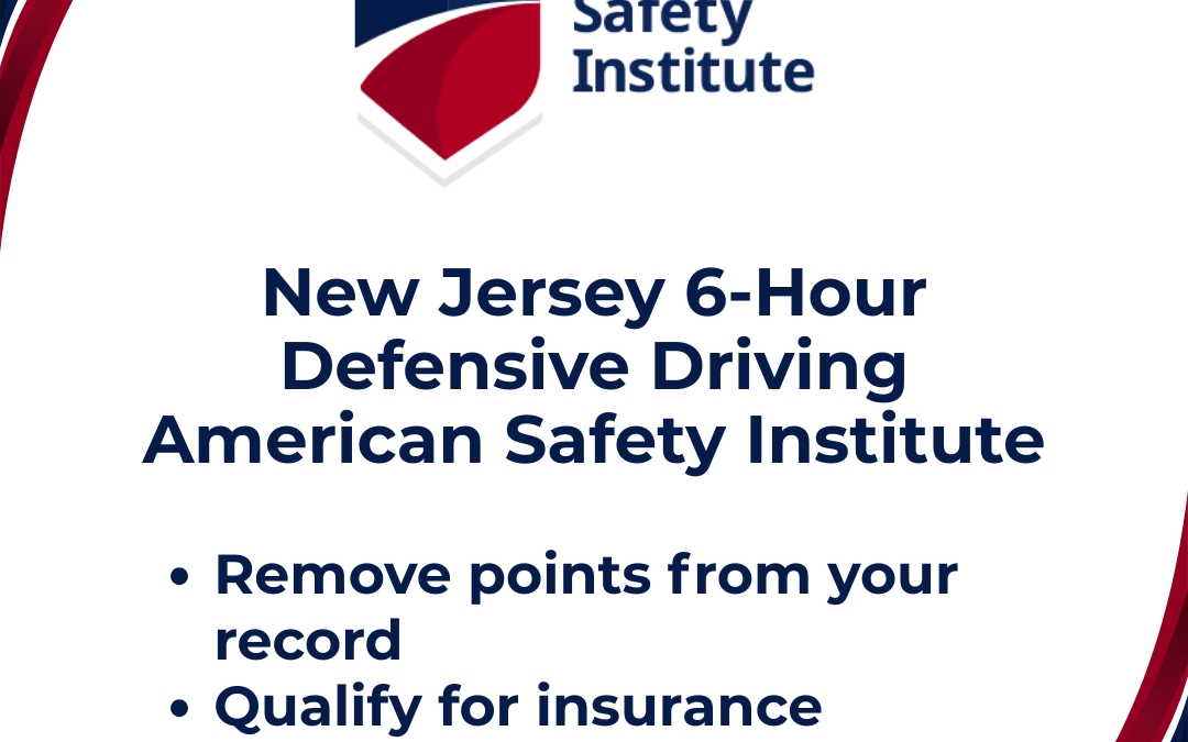 New Jersey 6-Hour Defensive Driving Online CourseOnly $19.95 No Hidden Fees