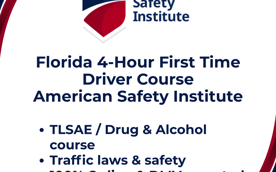 Curso online de 4 horas para conductores noveles en Florida (TLSAE)Solo $19.95 Sin cargos ocultos