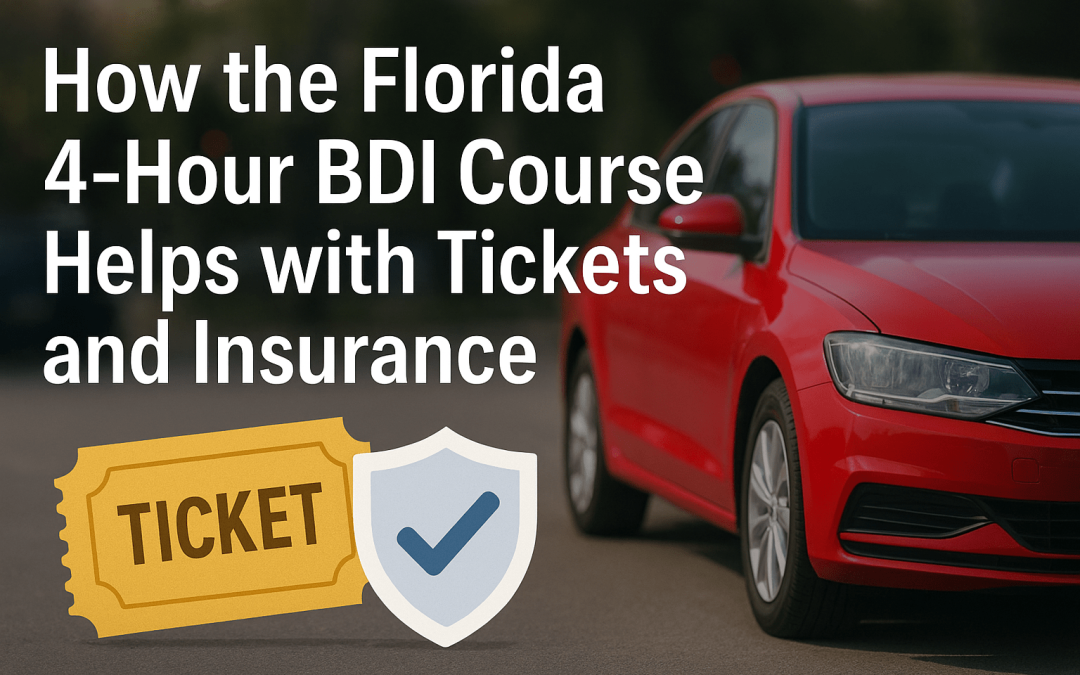 How the Florida 4-Hour BDI Course Helps with Tickets and Insurance