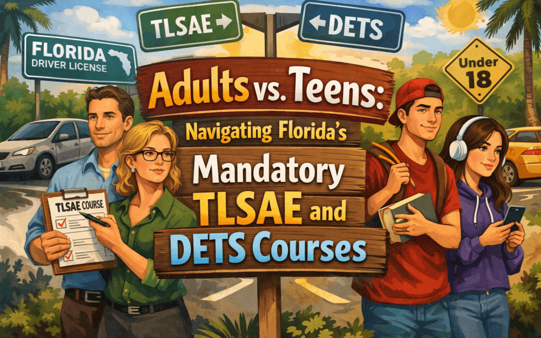 Adults vs. Teens: Navigating Florida’s Mandatory TLSAE and DETS Courses