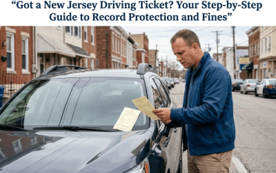 Got a New Jersey Driving Ticket? Your Step-by-Step Guide to Record Protection and Fines