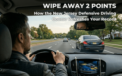 Wipe Away 2 Points: How the New Jersey Defensive Driving Course Refreshes Your Record